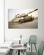 Obraz Vojenský tank v boji zs1293